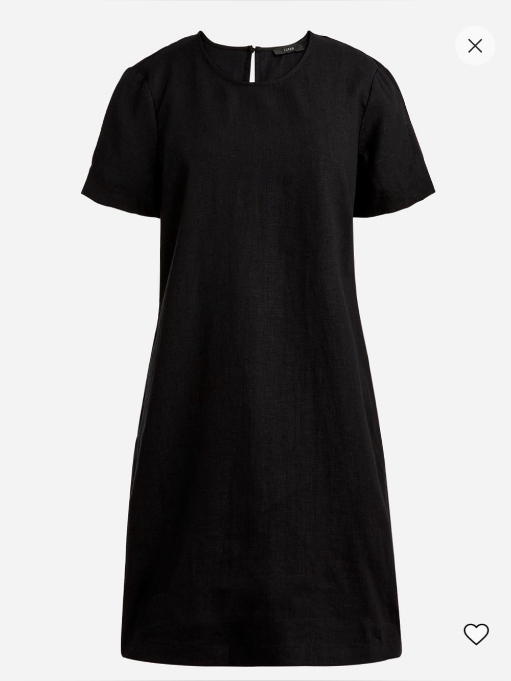 J Crew T Shirt Linen Dress